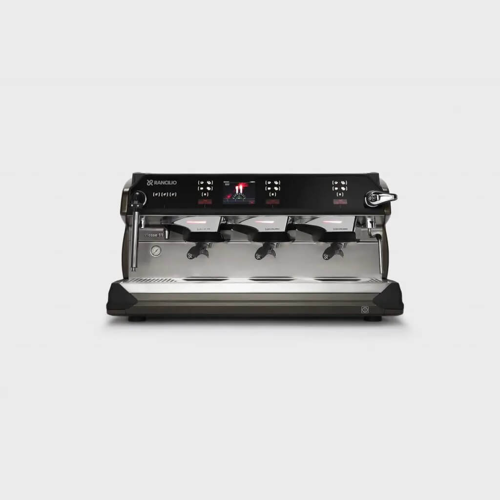 Ekspres trzygrupowy do kawy Classe 11 USB Xcelsius w kolorze brązowym - przód