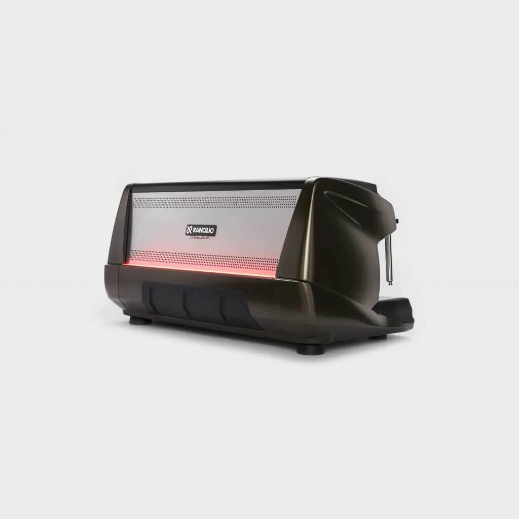 Ekspres trzygrupowy do kawy Classe 11 USB Xcelsius w kolorze brązowym - tył, prawy bok