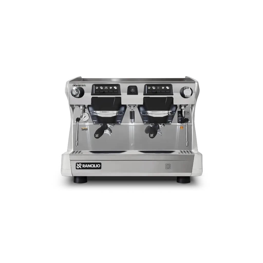 Ekspres dwugrupowy Compact do kawy Classe 5 USB w kolorze białym - tył