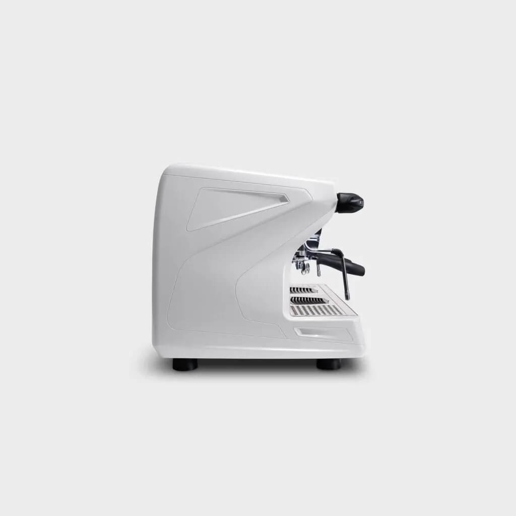 Ekspres dwugrupowy do kawy Classe 5 USB w kolorze białym - prawy bok