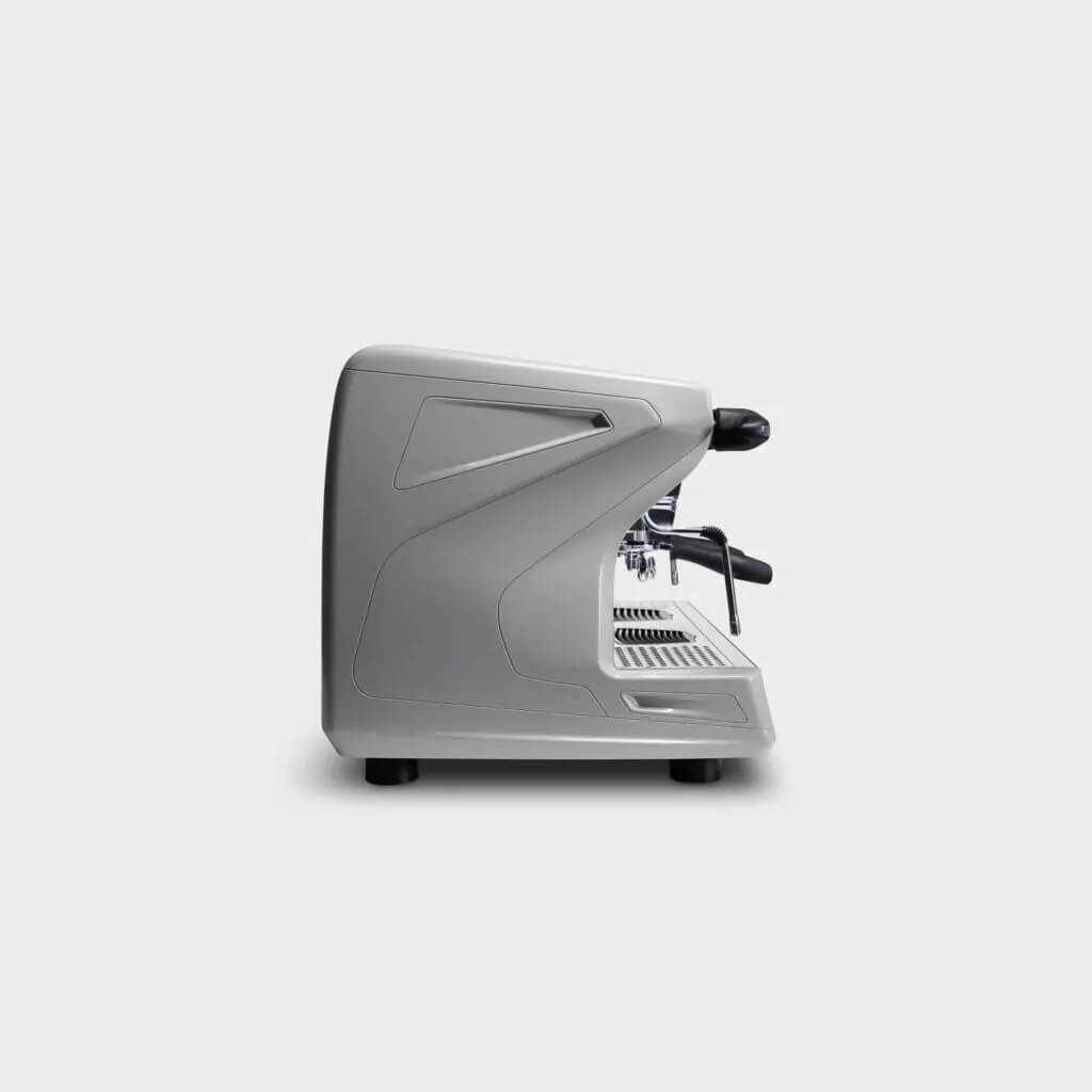 Ekspres dwugrupowy do kawy Classe 5 USB w kolorze szarym - prawy bok