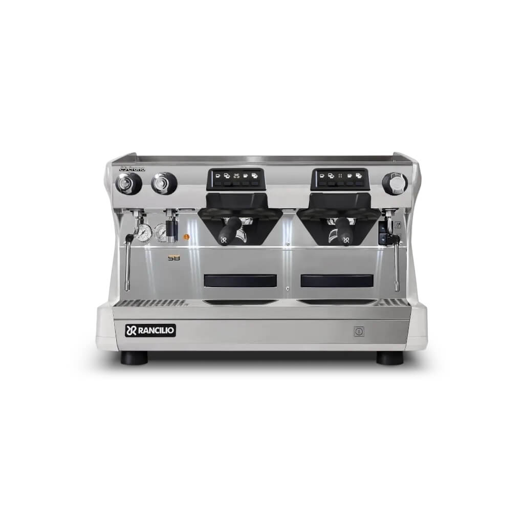 Ekspres dwugrupowy do kawy Classe 5 USB w kolorze białym - przód