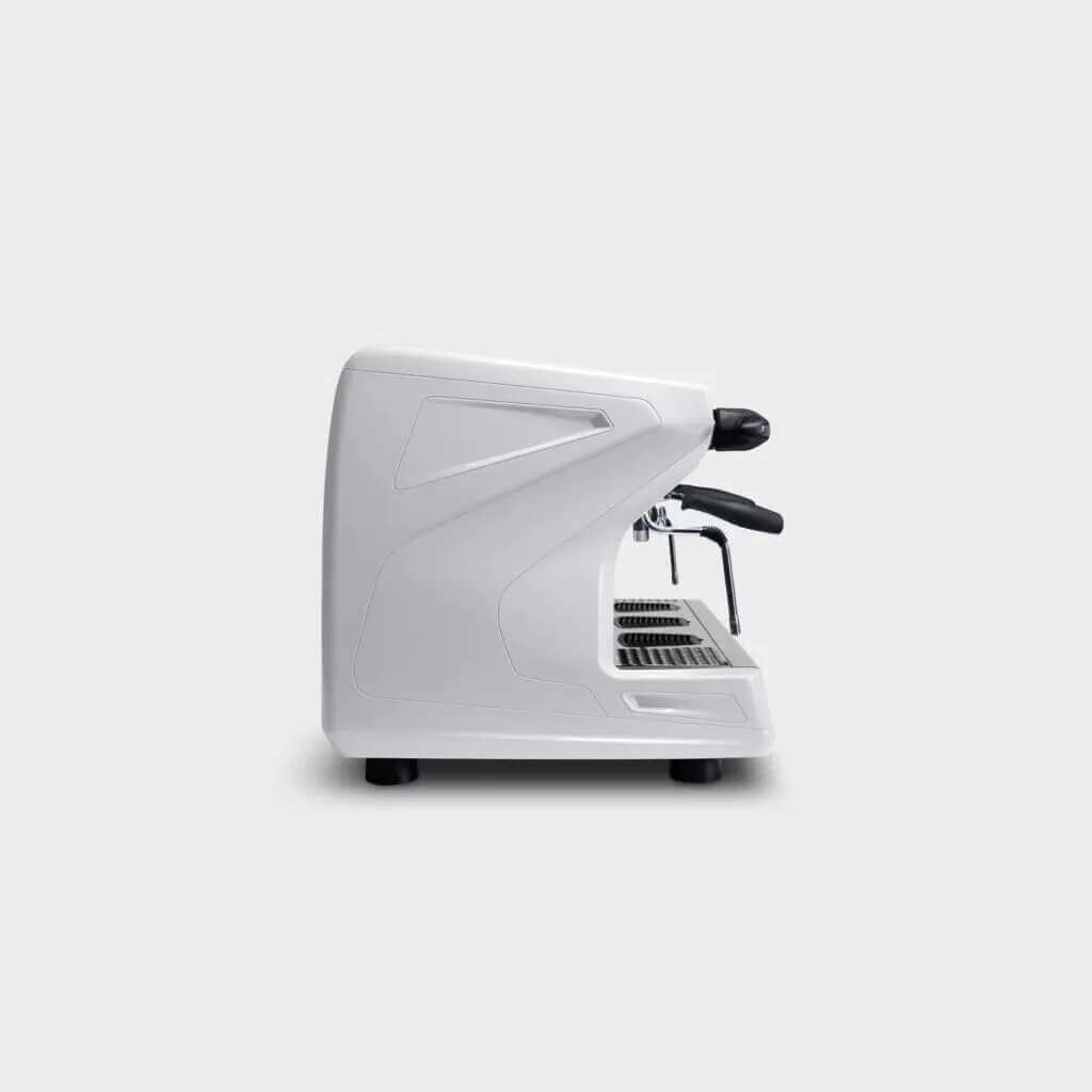 Ekspres trzygrupowy do kawy Classe 5 USB w kolorze białym - prawy bok