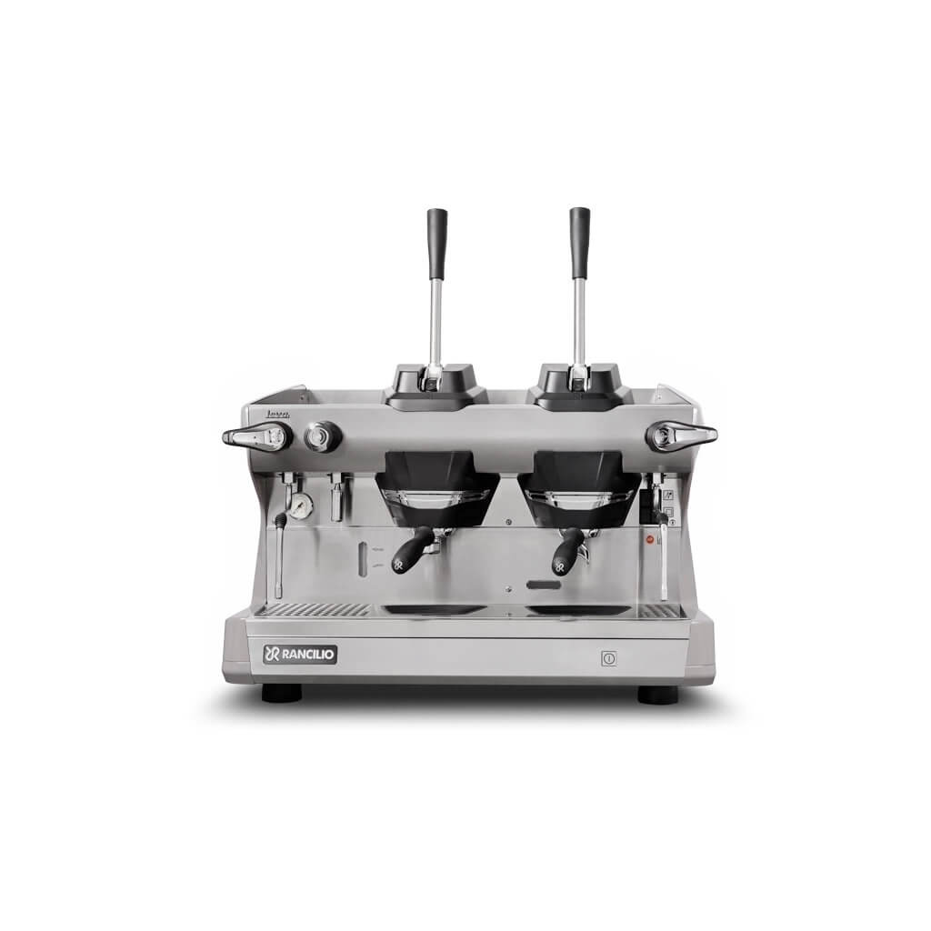 Ekspres 2-grupowy do kawy Classe 5 Leva - szary, przód Ekspres dwugrupowy do kawy Classe 5 Leva w kolorze szarym - przód