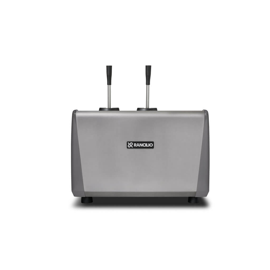 Ekspres 2-grupowy do kawy Classe 5 Leva - szary, tył Ekspres dwugrupowy Compact do kawy Classe 5 Leva w kolorze szarym - tył