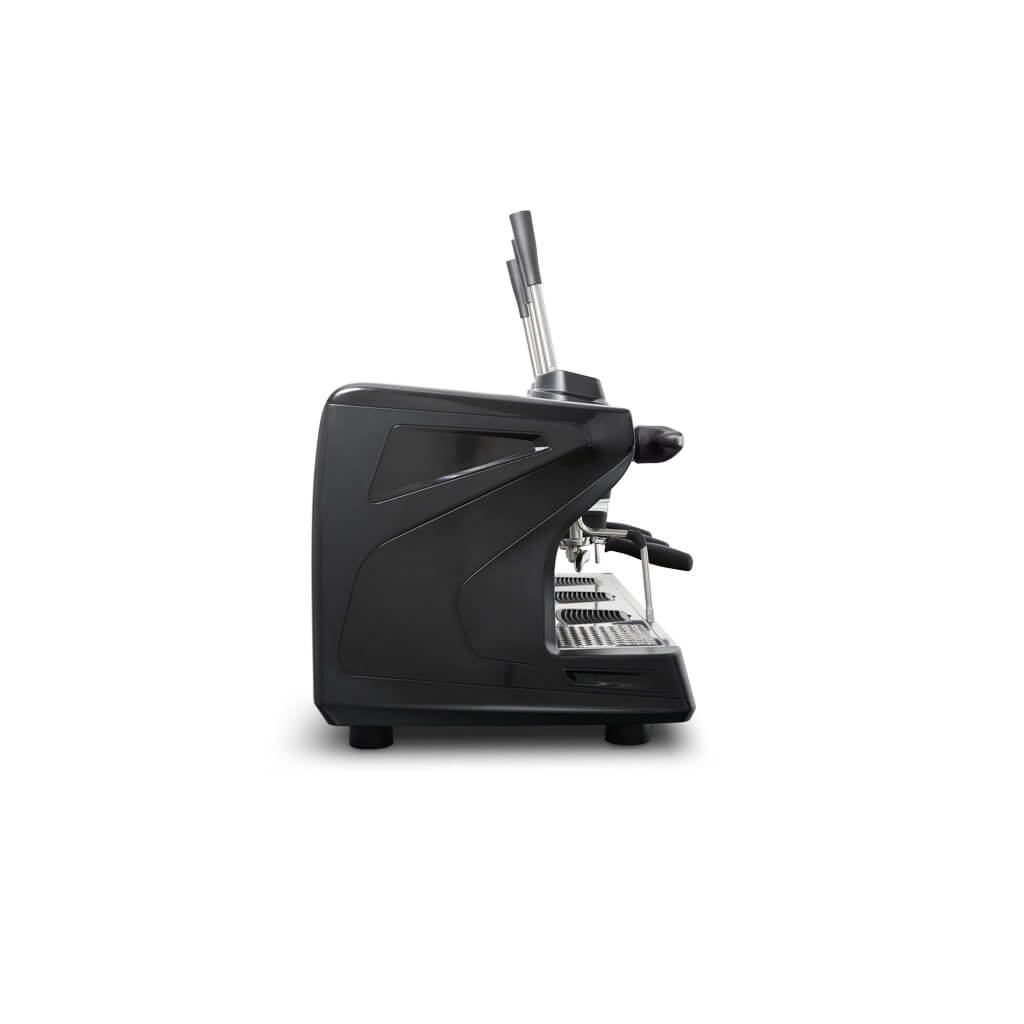 Ekspres 3-grupowy do kawy Classe 5 Leva - czarny, prawy bok Ekspres trzygrupowy do kawy Classe 5 Leva w kolorze czarnym - prawy bok