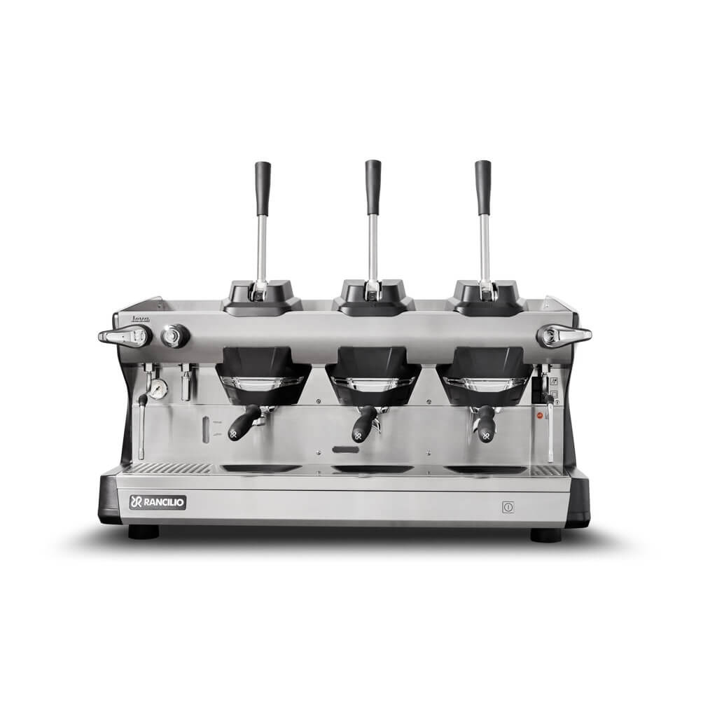 Ekspres 3-grupowy do kawy Classe 5 Leva - czarny, przód Ekspres trzygrupowy do kawy Classe 5 Leva w kolorze czarnym - przód