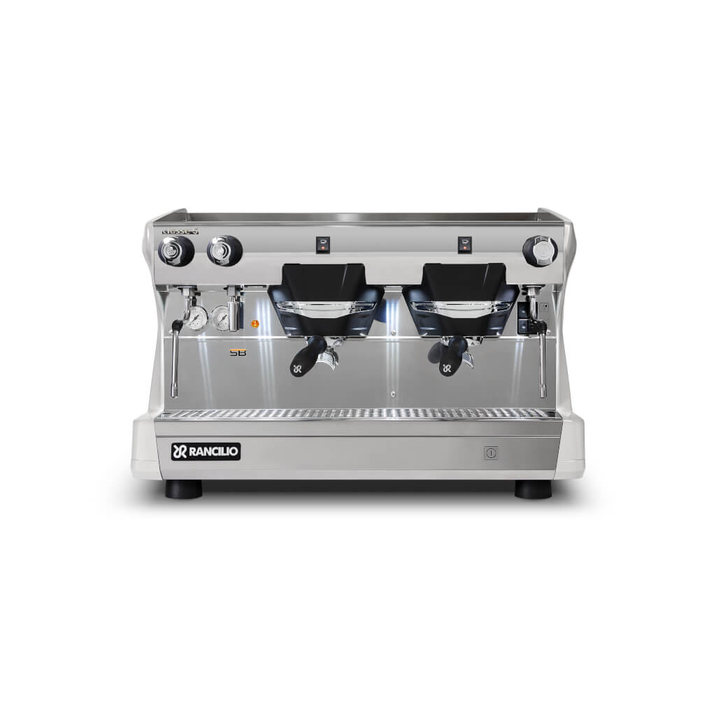 Ekspres dwugrupowy do kawy Classe 5 S w kolorze białym - przód