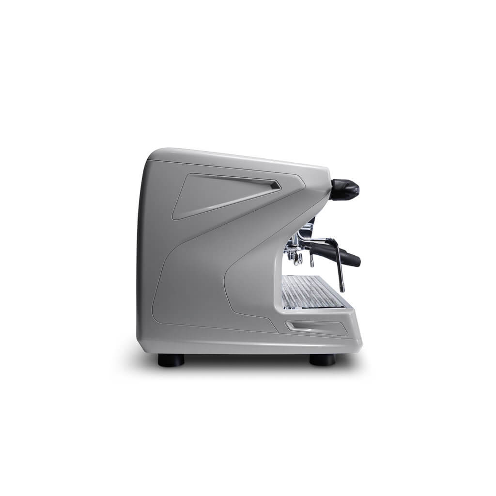 Ekspres 3-grupowy do kawy Classe 5 S - szary, prawy bok Ekspres trzygrupowy do kawy Classe 5 S w kolorze szarym - prawy bok