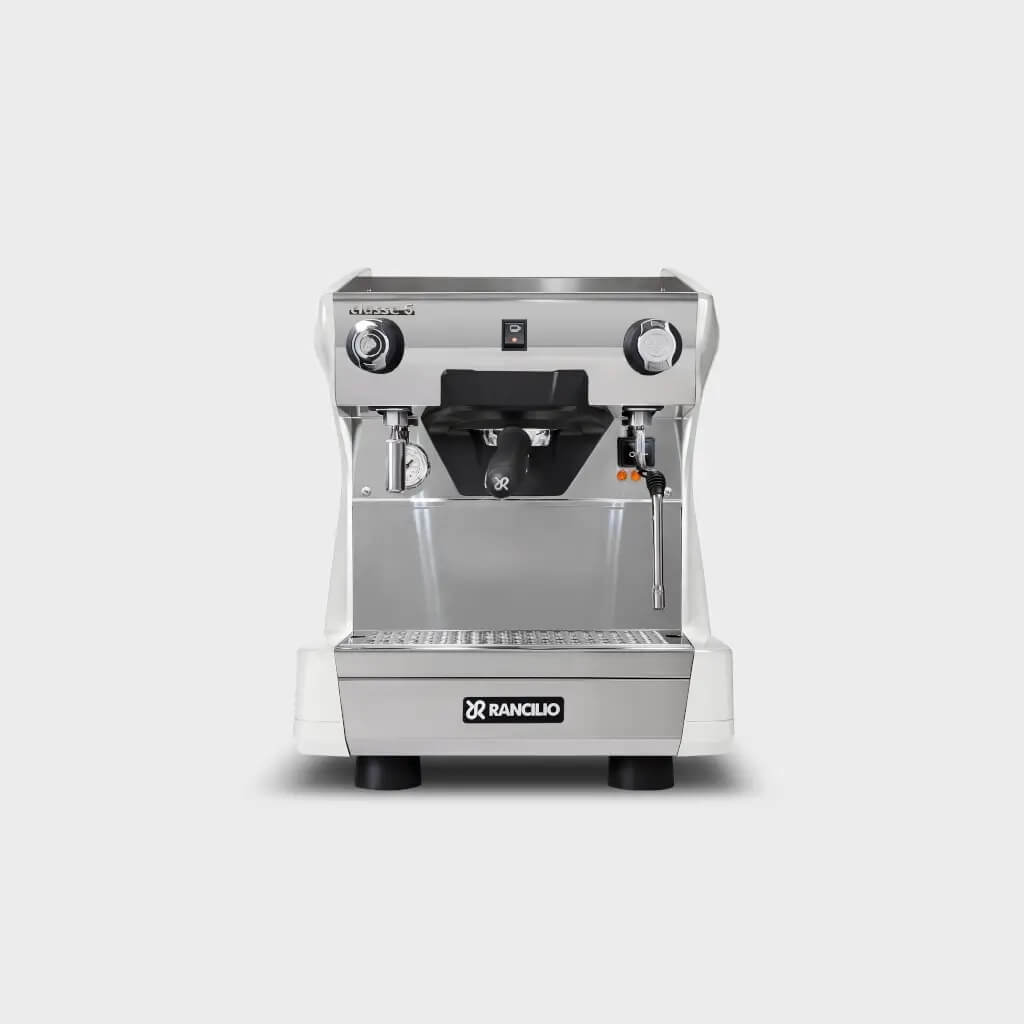 Ekspres jednogrupowy do kawy Classe 5 S Wysoka Grupa w kolorze białym - przód