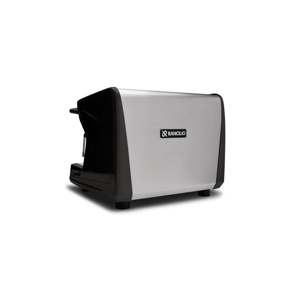 Ekspres dwugrupowy Compact do kawy Classe 5 S w kolorze czarnym - tył, lewy bok