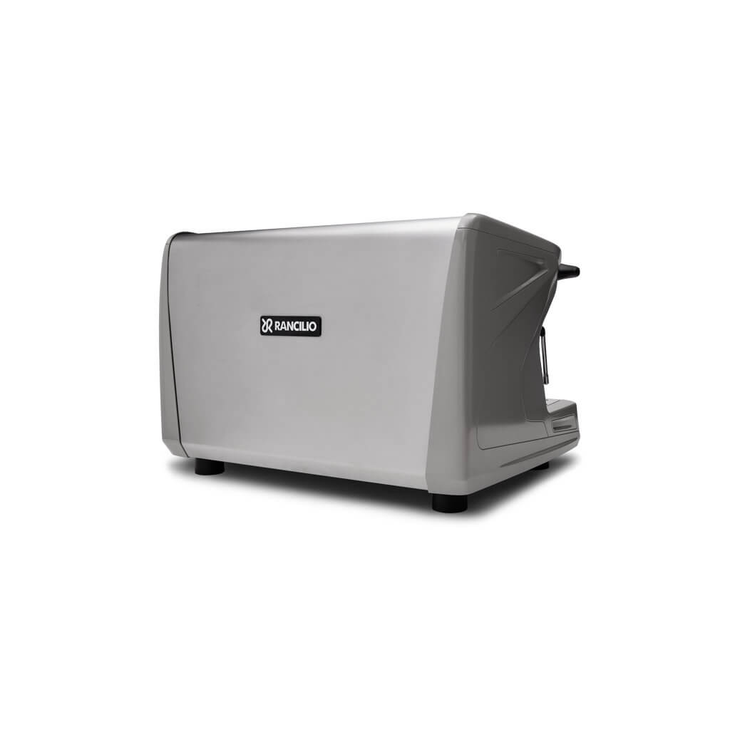 Ekspres dwugrupowy do kawy Classe 5 S w kolorze szarym - tył, prawy bok