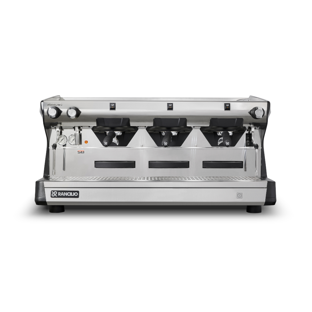 Ekspres trzygrupowy do kawy Classe 5 S w kolorze czarnym - przód