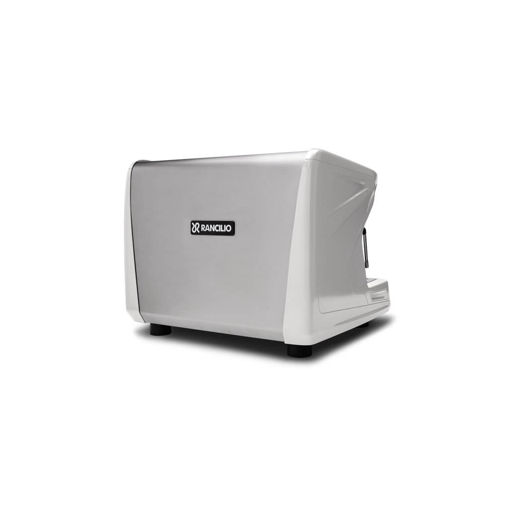 Ekspres dwugrupowy Compact do kawy Classe 5 USB w kolorze białym - tył, prawy bok