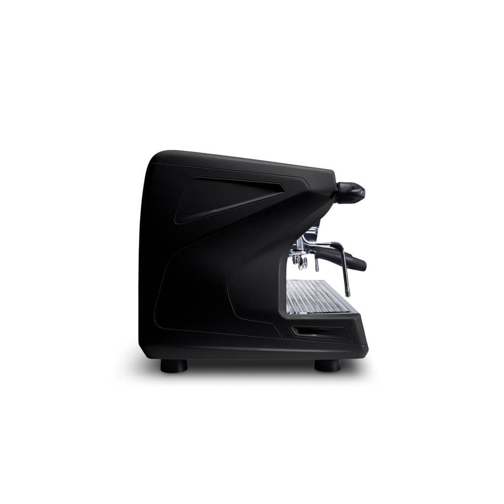 Ekspres dwugrupowy Compact do kawy Classe 5 USB w kolorze czarnym - prawy bok