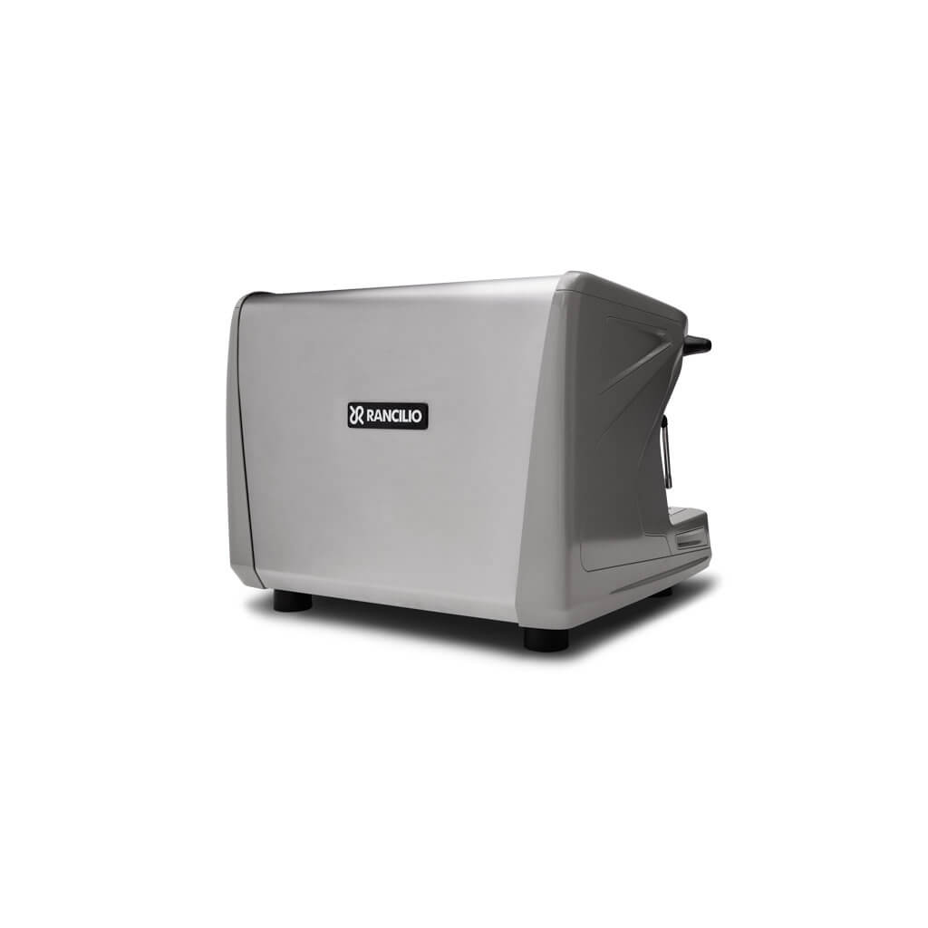 Ekspres dwugrupowy Compact do kawy Classe 5 USB w kolorze szarym - tył, prawy bok