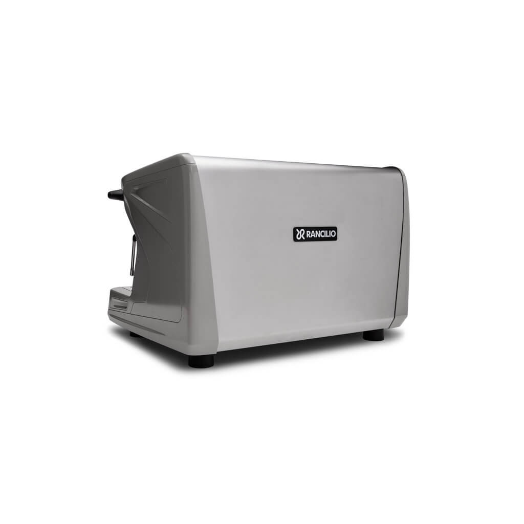 Ekspres dwugrupowy do kawy Classe 5 USB Wysoka Grupa w kolorze szarym - tył, lewy bok