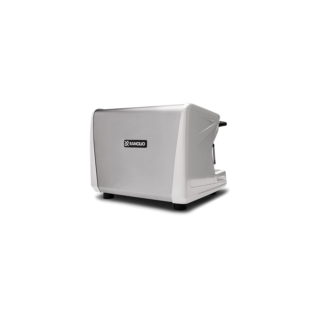 Ekspres biały do kawy Classe 5 ECO USB - tył, lewy bok