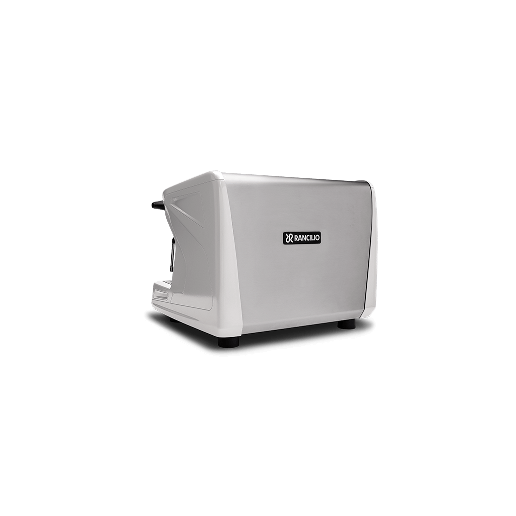 Ekspres biały do kawy Classe 5 ECO USB - tył, lewy bok