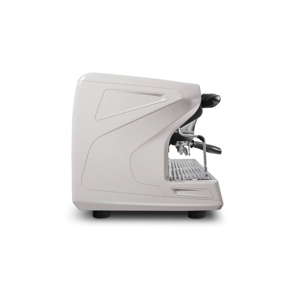 Ekspres 2-grupowy do kawy Classe 7 S - biały, prawy bok Ekspres dwugrupowy do kawy Classe 7 S w kolorze białym - prawy bok