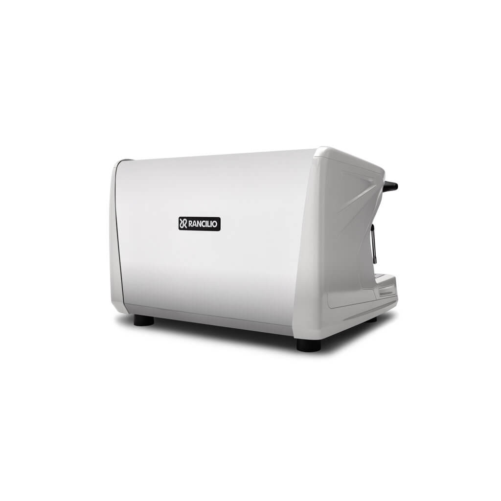 Ekspres 2-grupowy do kawy Classe 7 S - biały, tył, prawy bok Ekspres dwugrupowy do kawy Classe 7 S w kolorze białym - tył, prawy bok