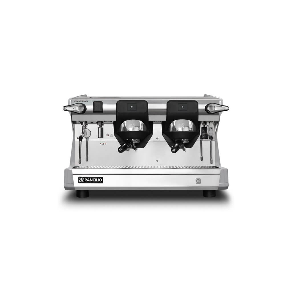 Ekspres 2-grupowy do kawy Classe 7 S - szary, przód Ekspres dwugrupowy do kawy Classe 7 S w kolorze szarym - przód