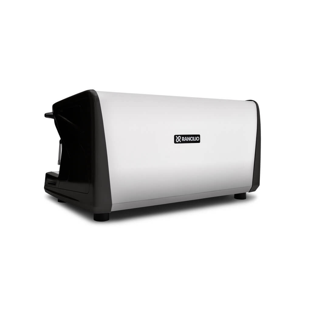 Ekspres 3-grupowy do kawy Classe 7 S - czarny, tył, lewy bok Ekspres trzygrupowy do kawy Classe 7 S w kolorze czarnym - tył, lewy bok