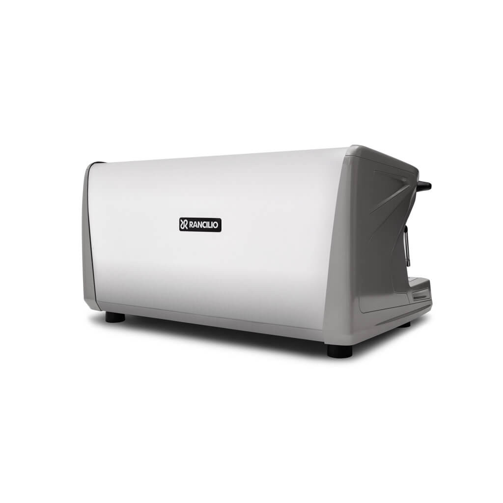 Ekspres 3-grupowy do kawy Classe 7 S - szary, tył, prawy bok Ekspres trzygrupowy do kawy Classe 7 S w kolorze szarym - tył, prawy bok