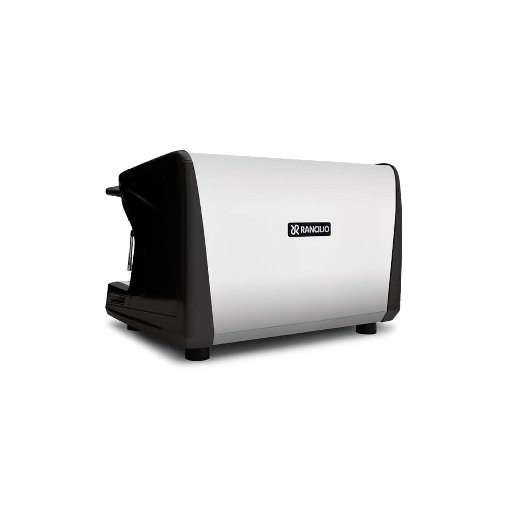 Ekspres dwugrupowy do kawy Classe 7 USB w kolorze czarnym - tył, lewy bok