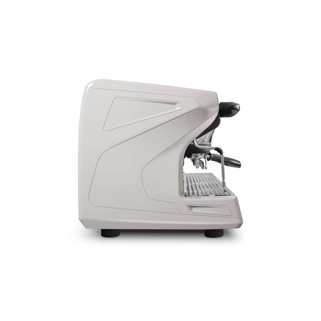 Ekspres trzygrupowy do kawy Classe 7 USB w kolorze białym - prawy bok