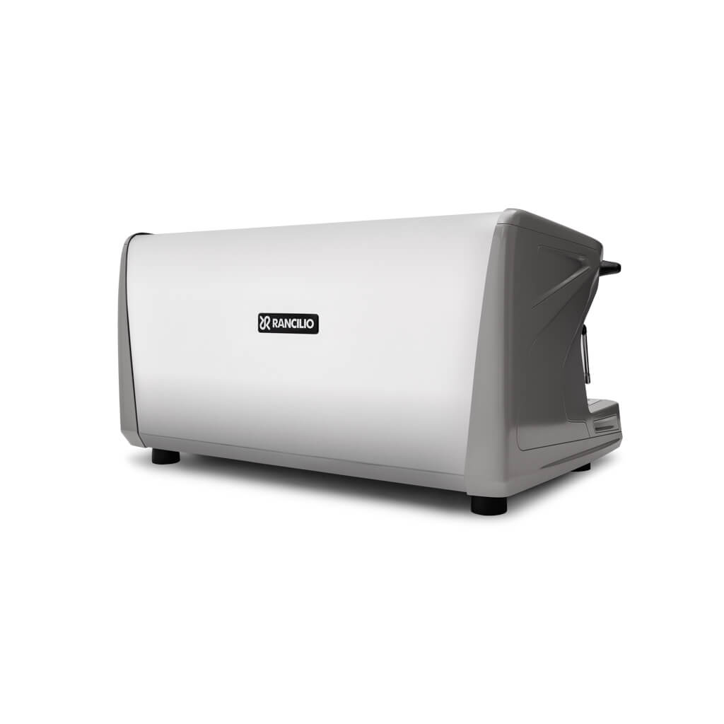 Ekspres trzygrupowy do kawy Classe 7 USB w kolorze szarym - tył, prawy bok