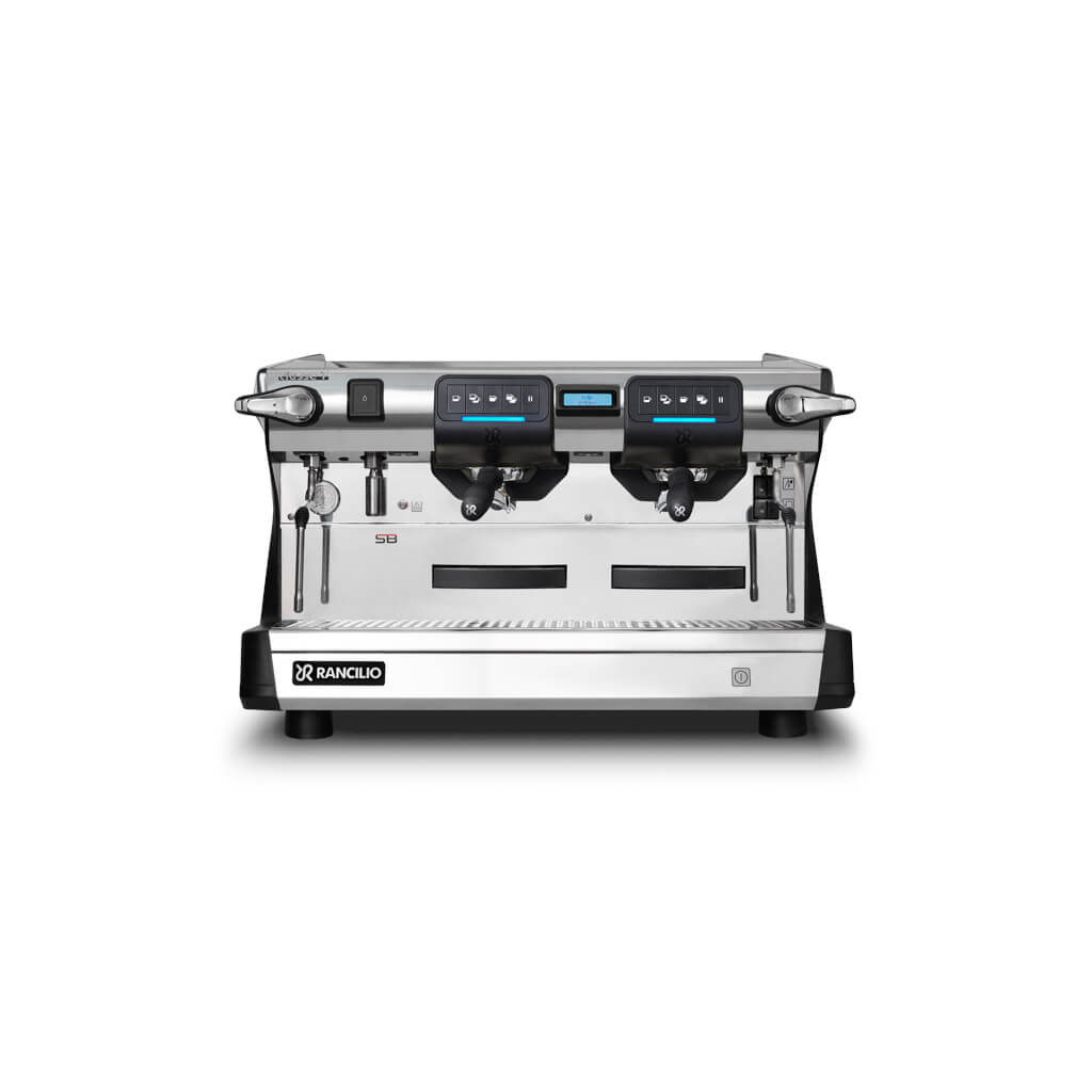 Ekspres dwugrupowy do kawy Classe 7 USB Wysoka Grupa w kolorze czarnym _ przód