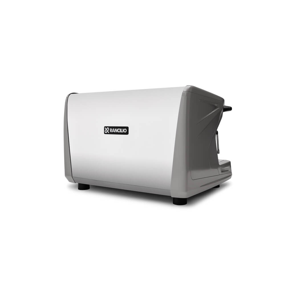 Ekspres dwugrupowy do kawy Classe 7 USB Wysoka Grupa w kolorze szarym - tył, prawy bok