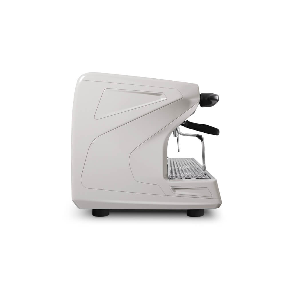 Ekspres trzygrupowy do kawy Classe 7 USB Wysoka Grupa w kolorze białym - prawy bok