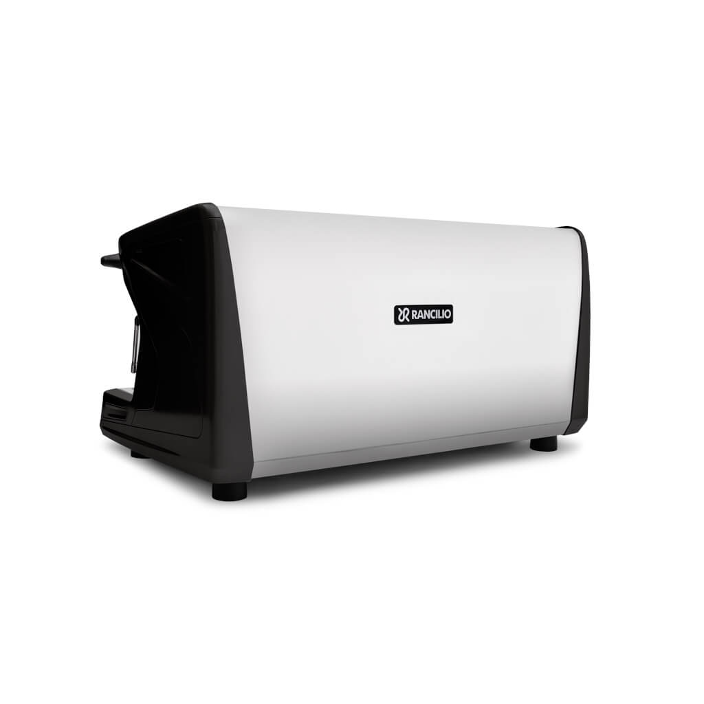 Ekspres trzygrupowy do kawy Classe 7 USB Wysoka Grupa w kolorze czarnym - tył, lewy bok