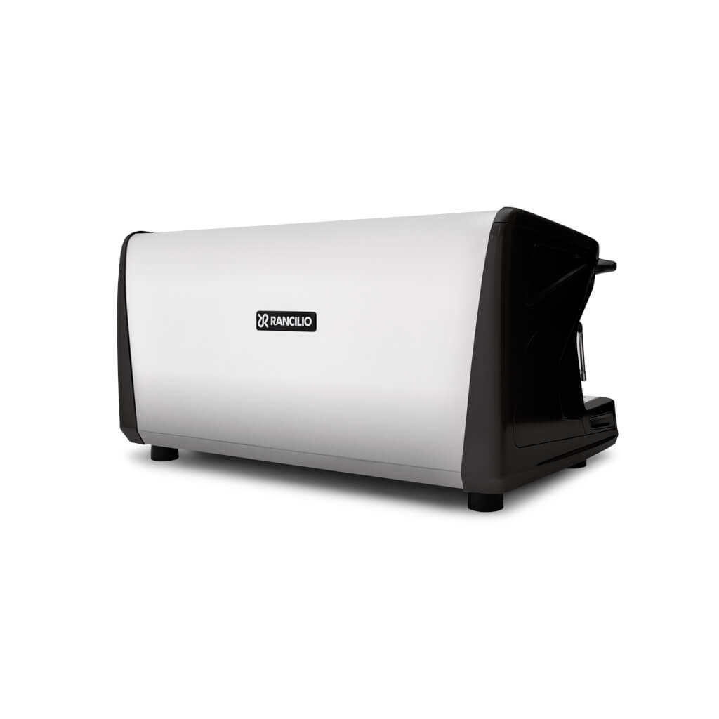 Ekspres trzygrupowy do kawy Classe 7 USB Wysoka Grupa w kolorze czarnym - tył, prawy bok