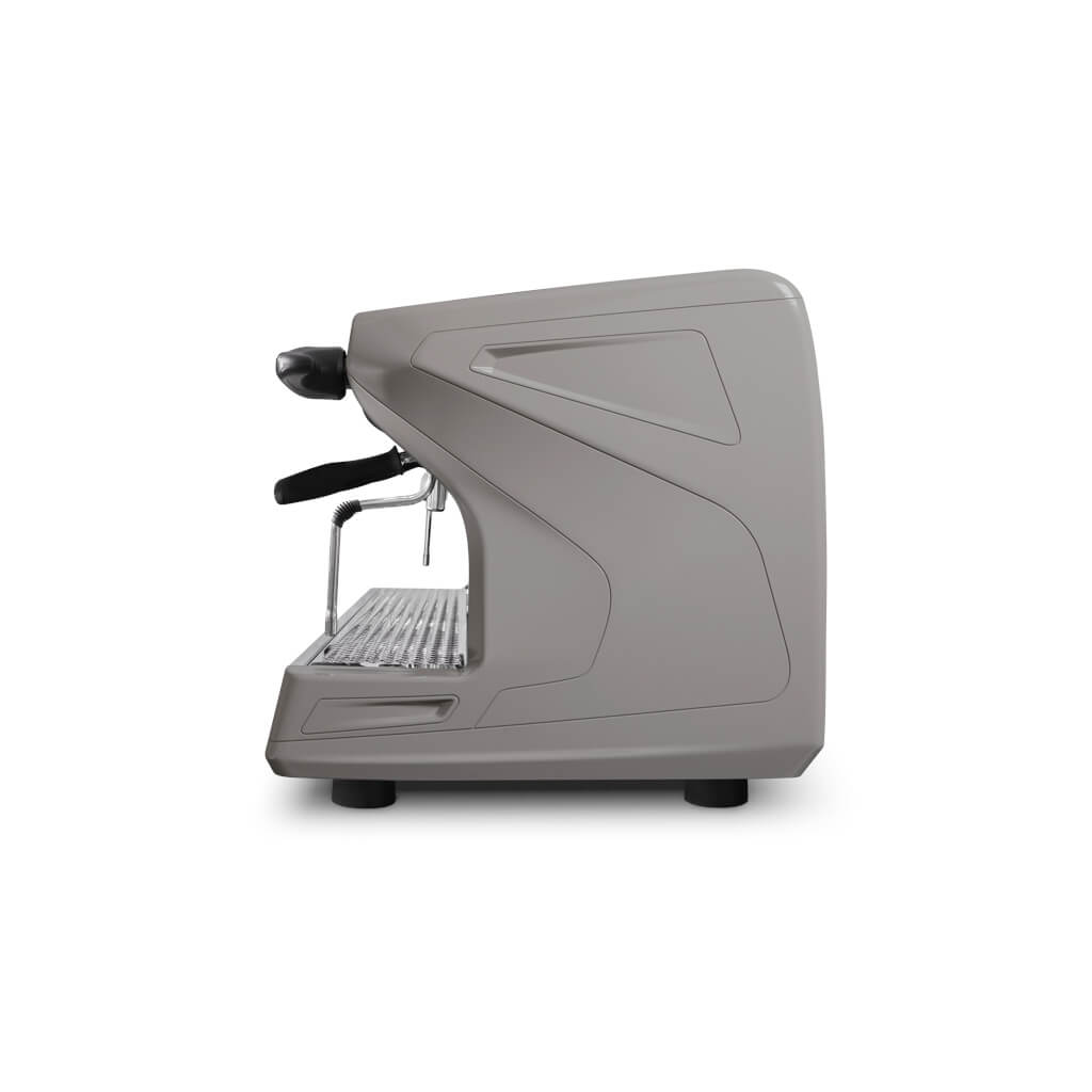 Ekspres trzygrupowy do kawy Classe 7 USB Wysoka Grupa w kolorze brązowym - szary, lewy bok