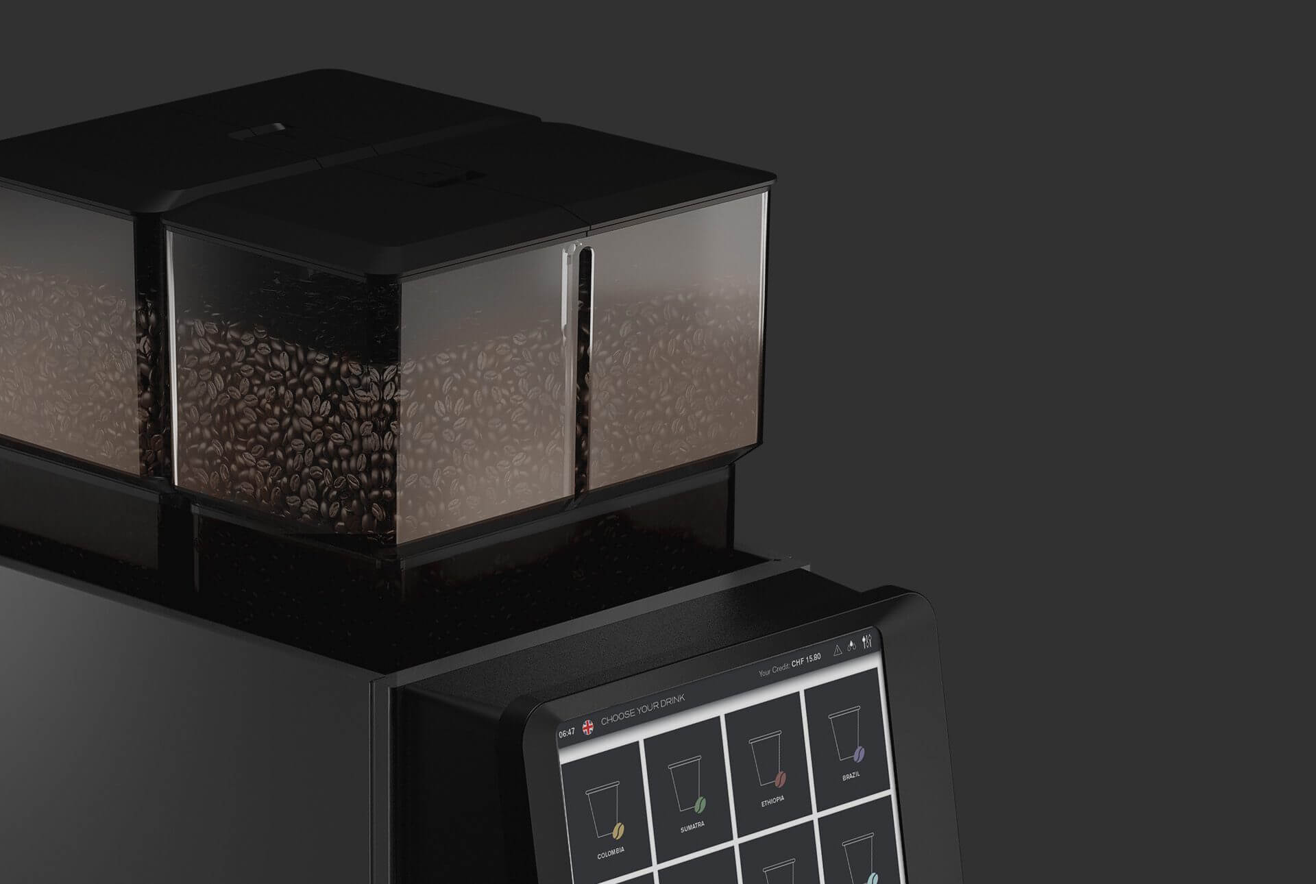 Ekspres do kawy Touch Coffee - desktop