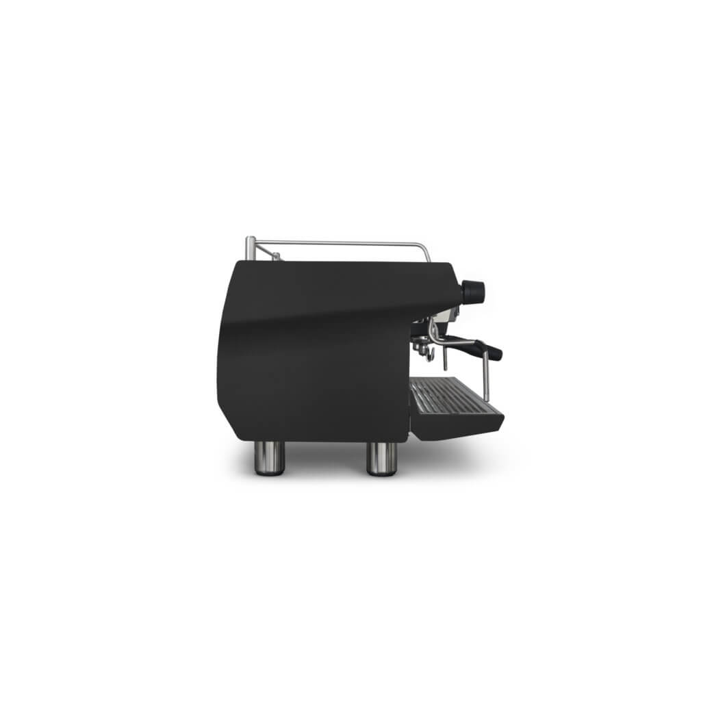 Ekspres dwugrupowy do kawy Invicta w kolorze czarnym - prawy bok