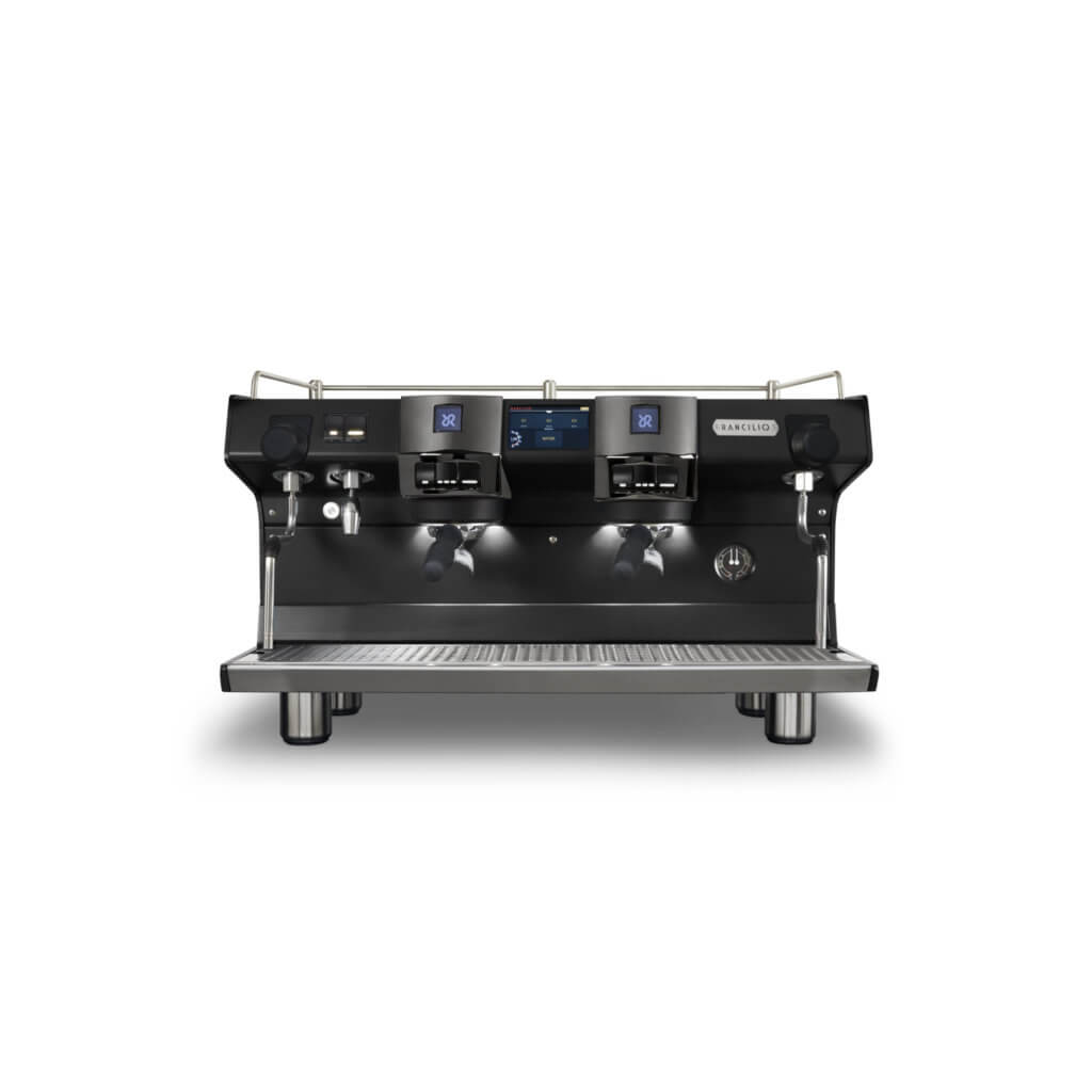 Ekspres dwugrupowy do kawy Invicta w kolorze czarnym - przód