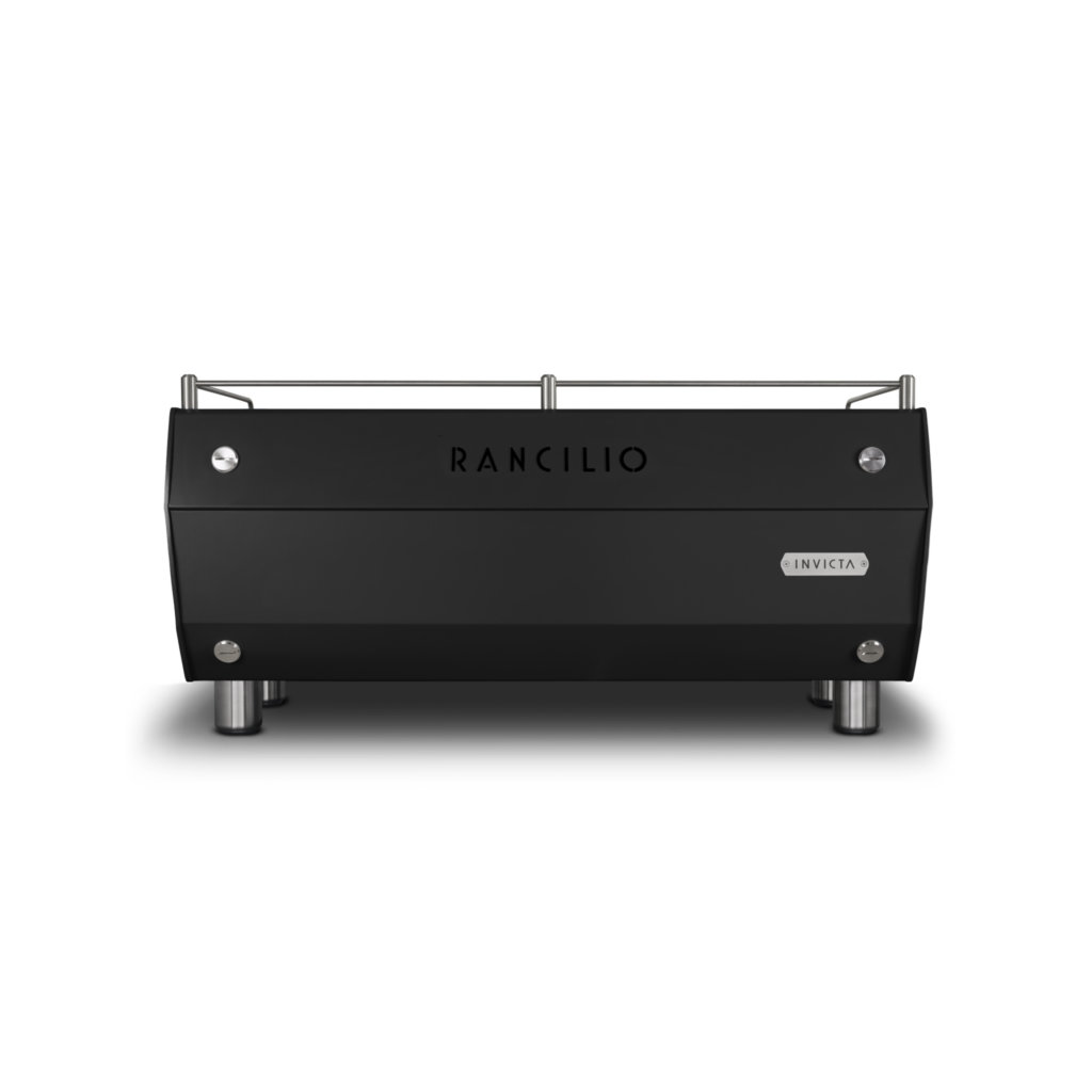 Ekspres trzygrupowy do kawy Invicta w kolorze czarnym - tył