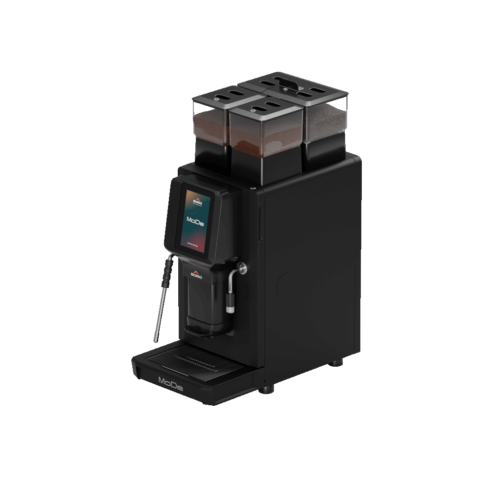 Ekspres do kawy MoDe Pure Coffee - przód, lewy bok