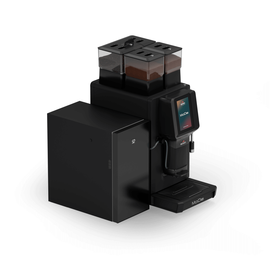 Ekspres do kawy MoDe Quick Milk - przód, prawy bok