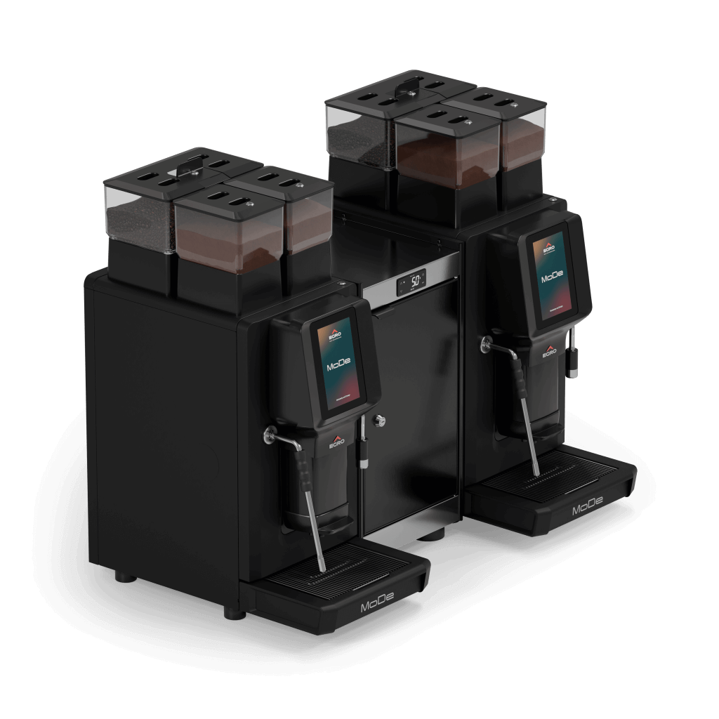 Ekspres do kawy MoDe X2 Pro Milk - przód, prawy bok