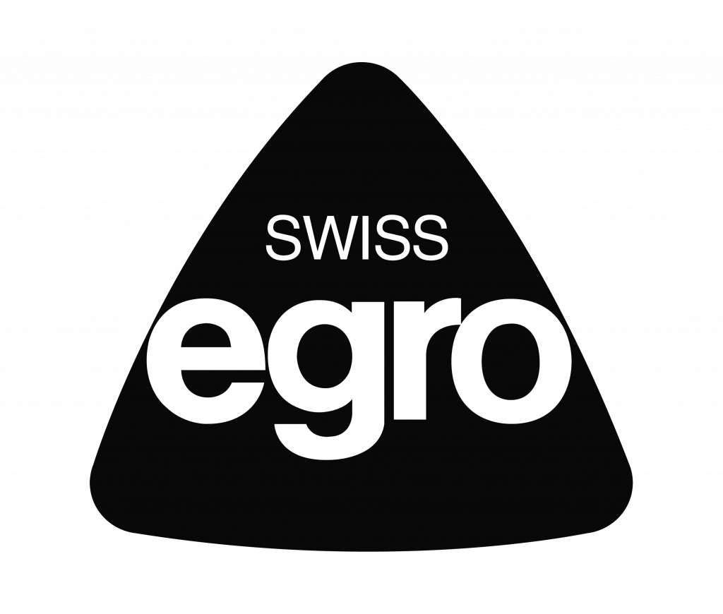 Logo Egro z napisem “Swiss” - lata siedemdziesiąte