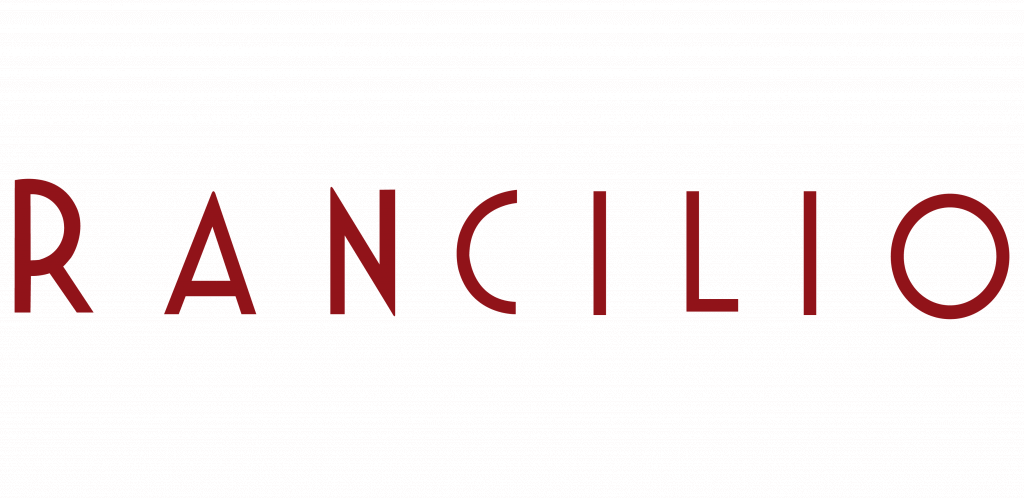 Logo lekkie Rancilio w późnych latach czterdziestych