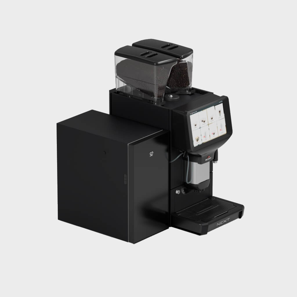 Ekspres do kawy Next Quick Milk - przód, prawy bok