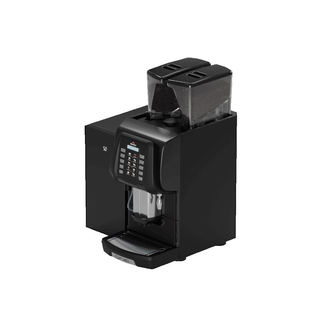 Ekspres do kawy One Keypad Quick Milk - przód, lewy bok