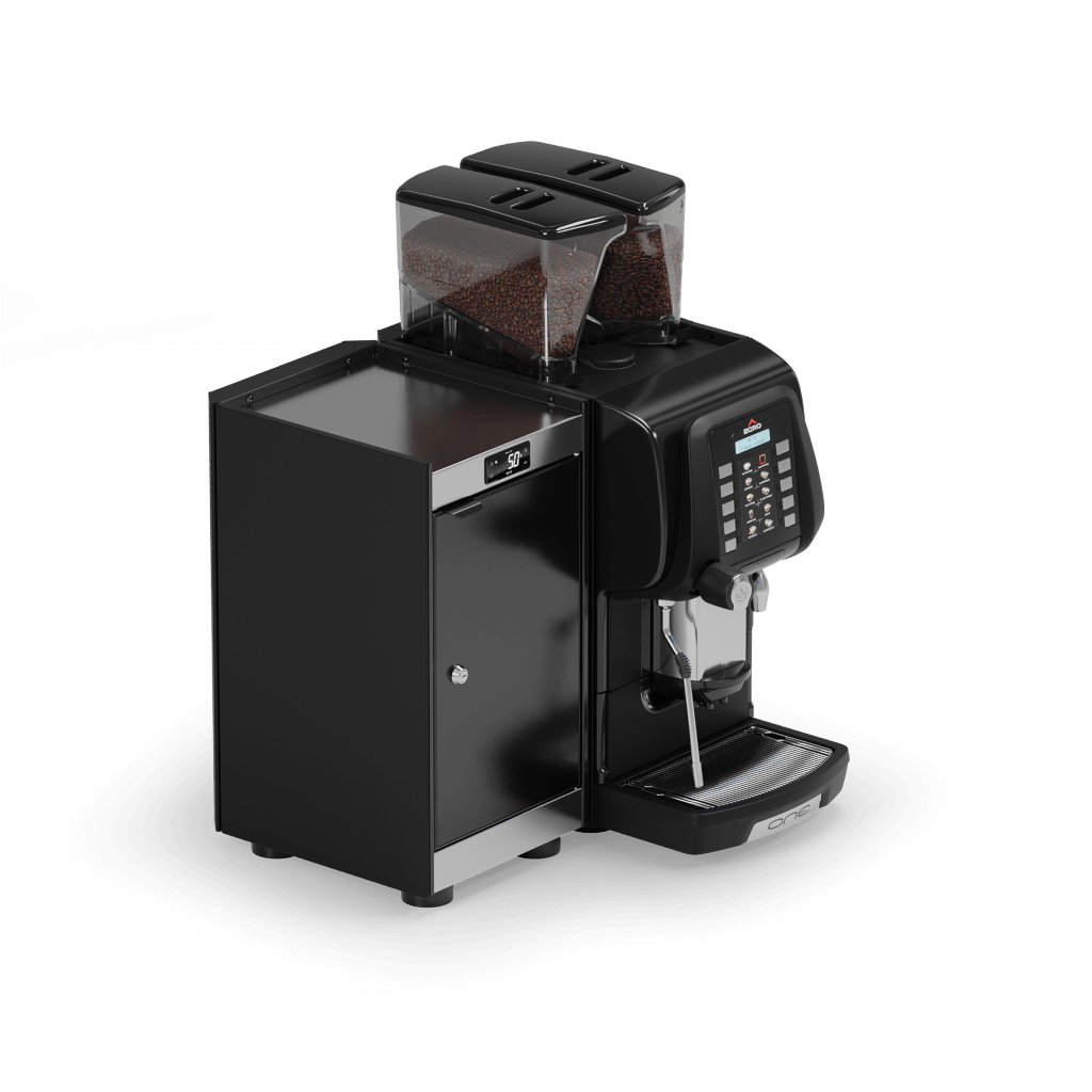 Ekspres do kawy One Keypad Top Milk - przód, prawy bok