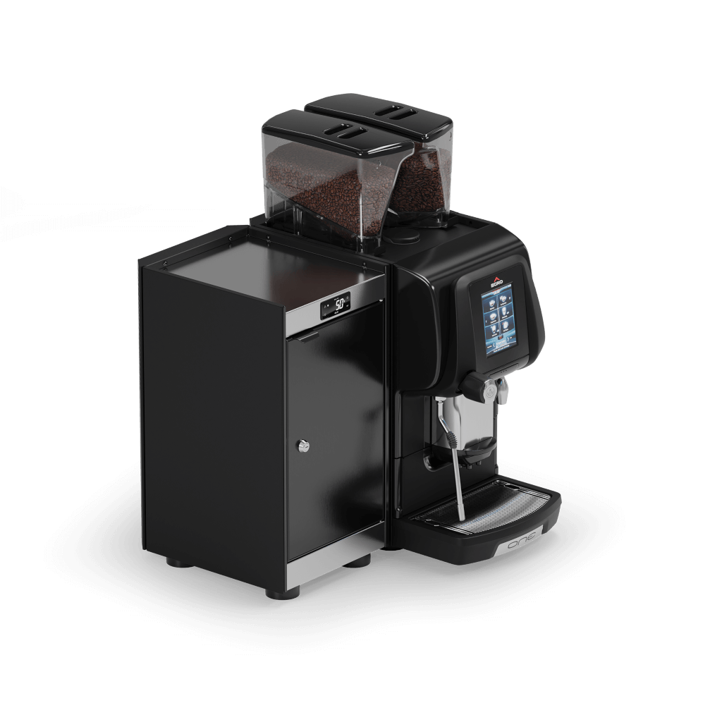 Ekspres do kawy One Touch Top Milk - przód, prawy bok